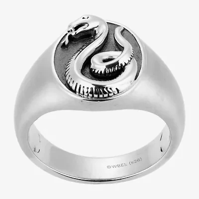 Harry Potter Mens Sterling Silver Signet Ring