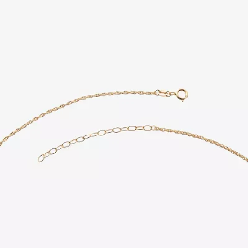 Harry Potter (F / Si2) Womens Diamond Accent Lab Grown White Diamond 14K Gold Over Silver 18 Inch Pendant Necklace