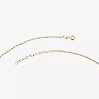 Harry Potter (F / Si2) Womens Lab Grown Diamond Accent Lab Grown White Diamond 14K Gold Over Silver 18 Inch Pendant Necklace
