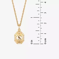 Harry Potter (F / Si2) Womens Lab Grown Diamond Accent Lab Grown White Diamond 14K Gold Over Silver 18 Inch Pendant Necklace