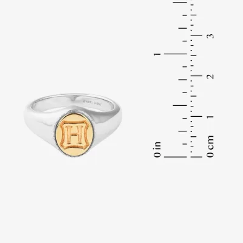 Harry Potter Womens 14K Gold Over Silver Signet Ring