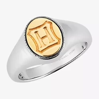 Harry Potter Womens 14K Gold Over Silver Signet Ring