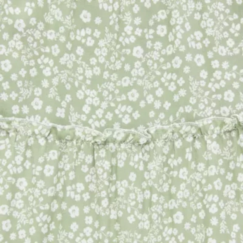 by&by girl Big Kid Girls Floral 2-pc. Dress Set