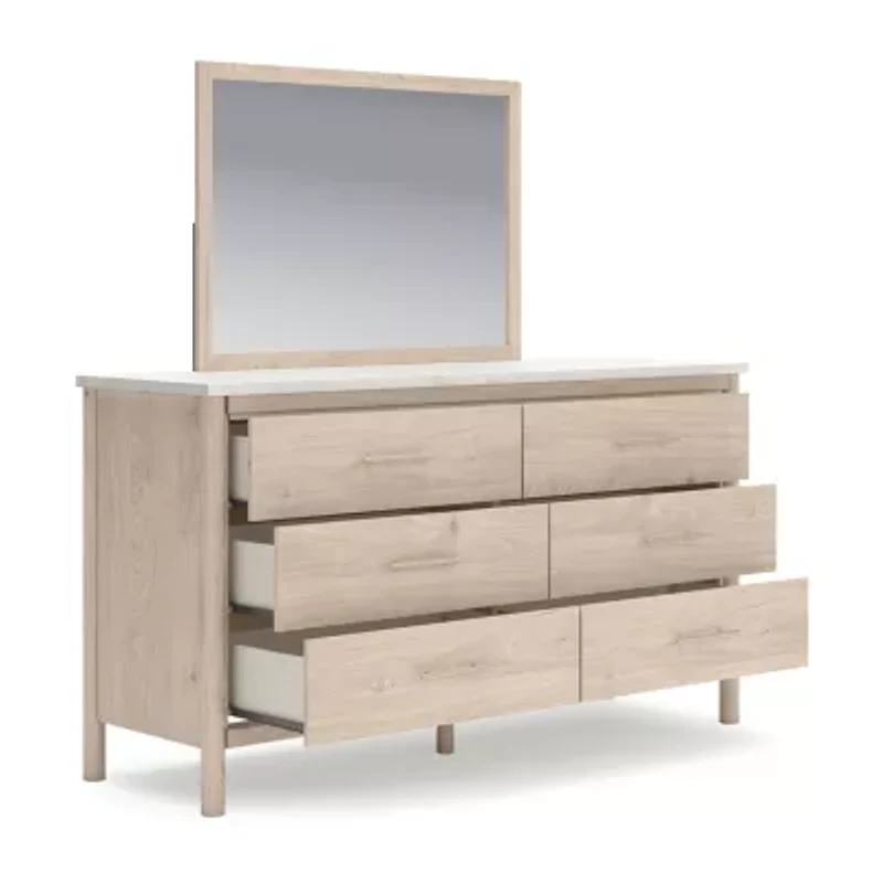 Signature Design by Ashley Canon Dresser and Mirror