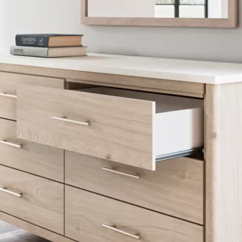 Signature Design by Ashley Canon Dresser and Mirror