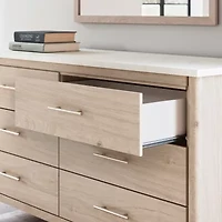 Signature Design by Ashley Canon Dresser and Mirror