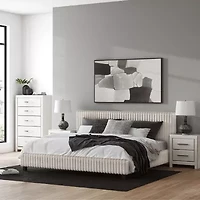 Signature Design by Ashley® Birch Upholstered Rectangular Bed