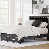 Signature Design by Ashley® Birch Upholstered Platform Bed