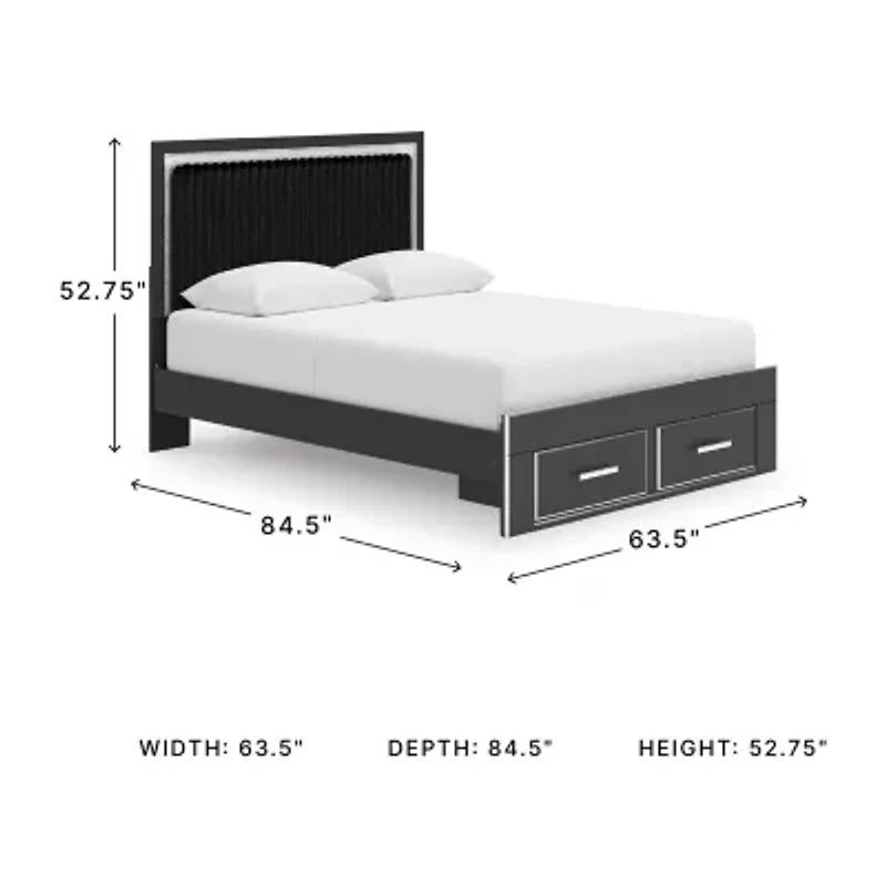 Signature Design by Ashley® Birch Upholstered Platform Bed