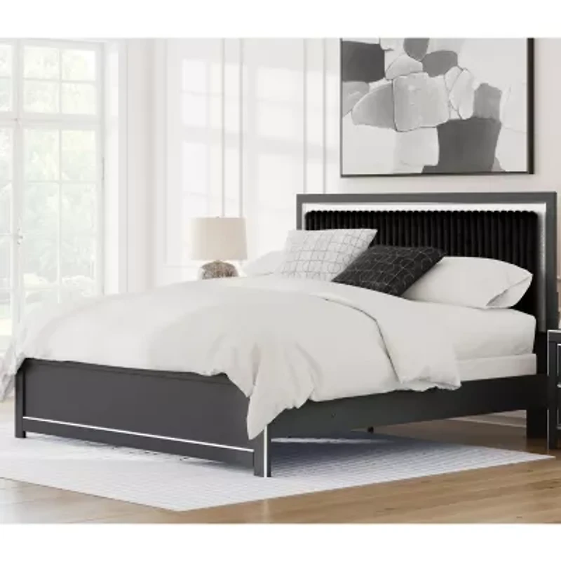 Signature Design by Ashley® Birch Upholstered Rectangular Bed