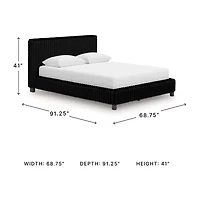 Signature Design by Ashley® Birch Upholstered Rectangular Bed