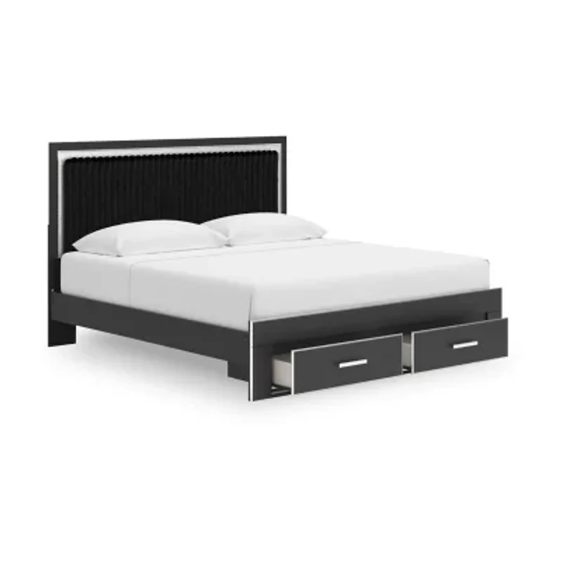 Signature Design by Ashley® Birch Upholstered Platform Bed