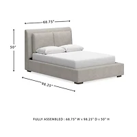 Signature Design by Ashley® Cortez Upholstered Rectangular Bed