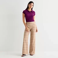 Worthington Womens Fit and Flare Pant