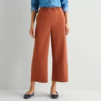 St. John's Bay Womens Mid Rise Cropped Pant