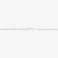 Womens Sterling Silver 20 Inch Chain Necklace