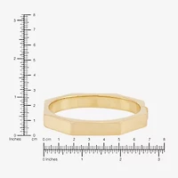Silver Addiction Womens 14K Gold Over Silver Bangle Bracelet