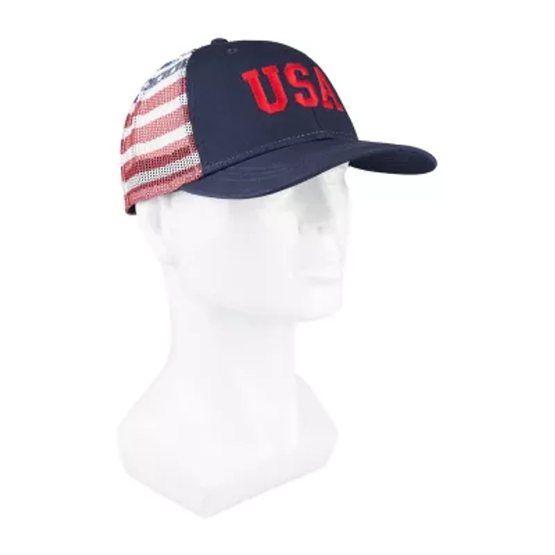 Totes Usa Americana Mens Trucker Hat
