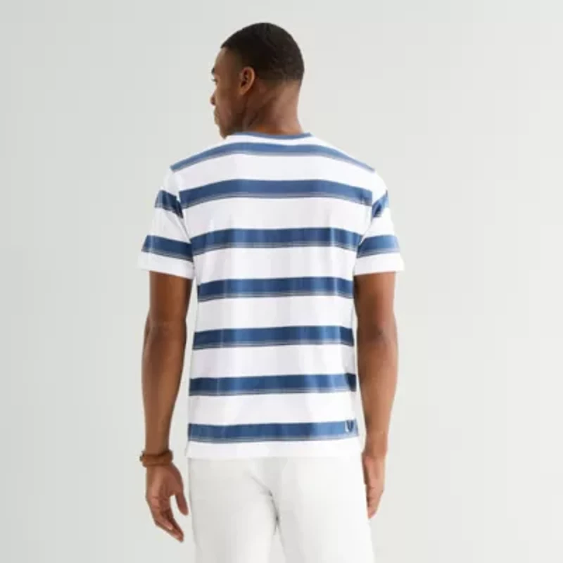 U.S. Polo Assn. Stretch Mens Crew Neck Short Sleeve T-Shirt