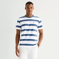 U.S. Polo Assn. Stretch Mens Crew Neck Short Sleeve T-Shirt