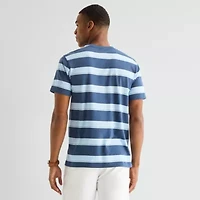 U.S. Polo Assn. Stretch Mens Crew Neck Short Sleeve T-Shirt