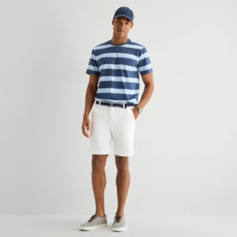 U.S. Polo Assn. Stretch Mens Crew Neck Short Sleeve T-Shirt