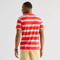 U.S. Polo Assn. Stretch Mens Crew Neck Short Sleeve T-Shirt