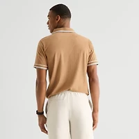 Stylus Mens Regular Fit Short Sleeve Polo Shirt