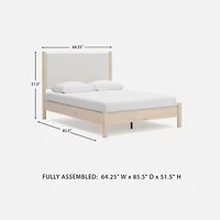 Signature Design by Ashley® Canon Upholstered Rectangular Bed