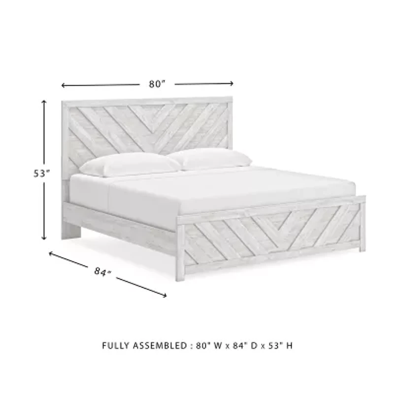 Signature Design by Ashley Chicksaw Panel Bed