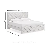 Signature Design by Ashley Chicksaw Panel Bed