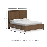 Signature Design by Ashley® Cortez Under Bed Storage Rectangular Bed