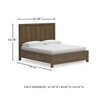 Signature Design by Ashley® Cortez Under Bed Storage Rectangular Bed