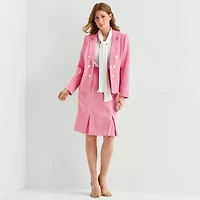 Black Label by Evan-Picone Tweed Womens Suit Skirt