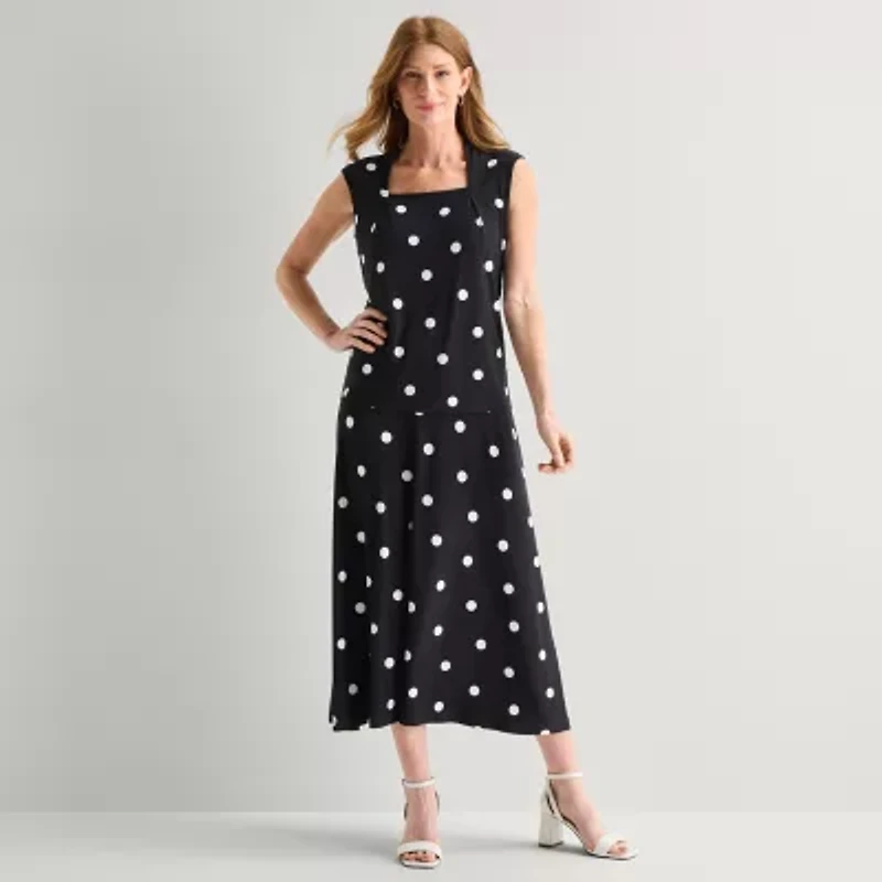 Black Label by Evan-Picone Womens Maxi Skirt