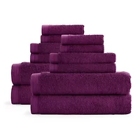 Home Expressions 12-pc. Solid Bath Towel Set