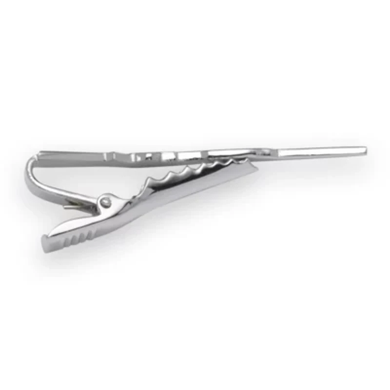 Rhodium-Plated Tie Bar