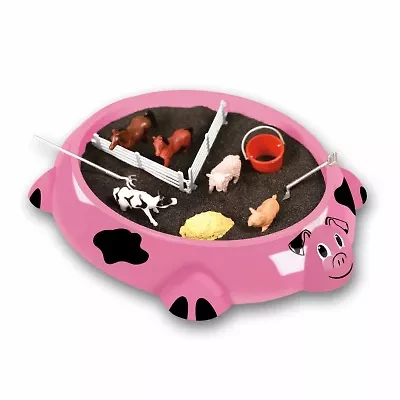 Be Good Company Sandbox Critters Play Set - PiggyFarm