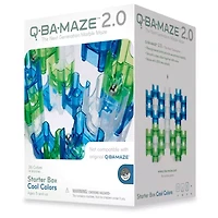 MindWare Q-BA-MAZE 2.0 Starter Box - Cool Colors:50 Pcs