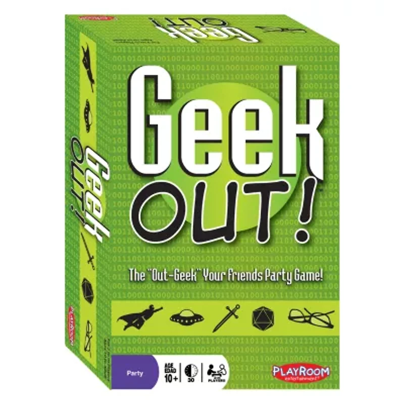 Playroom Entertainment Geek Out! Board Game
