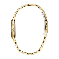 Citizen Disney Belle Princess Womens Gold Tone Stainless Steel Bracelet Watch Ex1492-59w