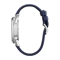 Citizen Avengers Marvel Spiderman Mens Blue Leather Strap Watch Aw1680-03w