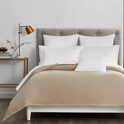 Fieldcrest Luxury Egyptian Cotton Herringbone Blanket