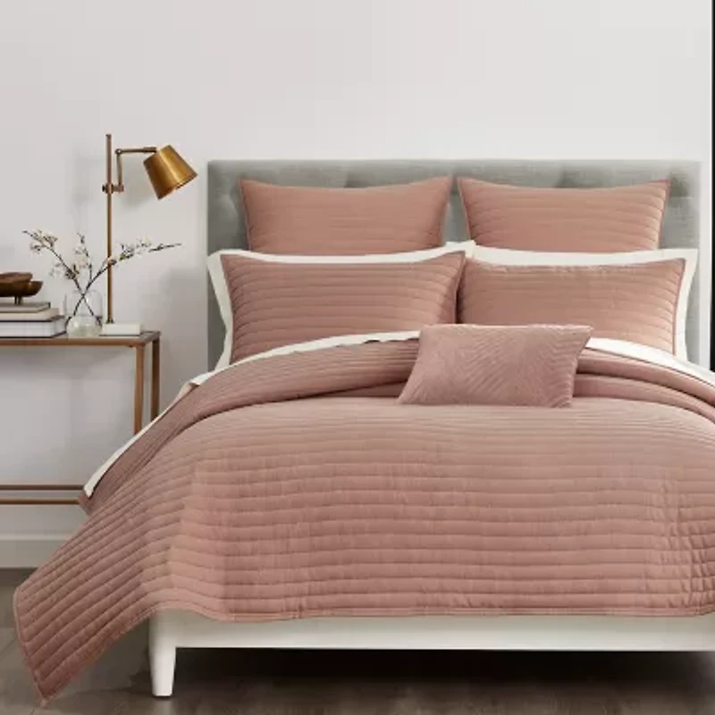 Fieldcrest Luxury Rice Stitch Quilt