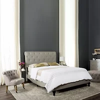 Hathaway Sleigh Upholstered Bed