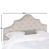 Arebelle Linen Upholstered Headboard