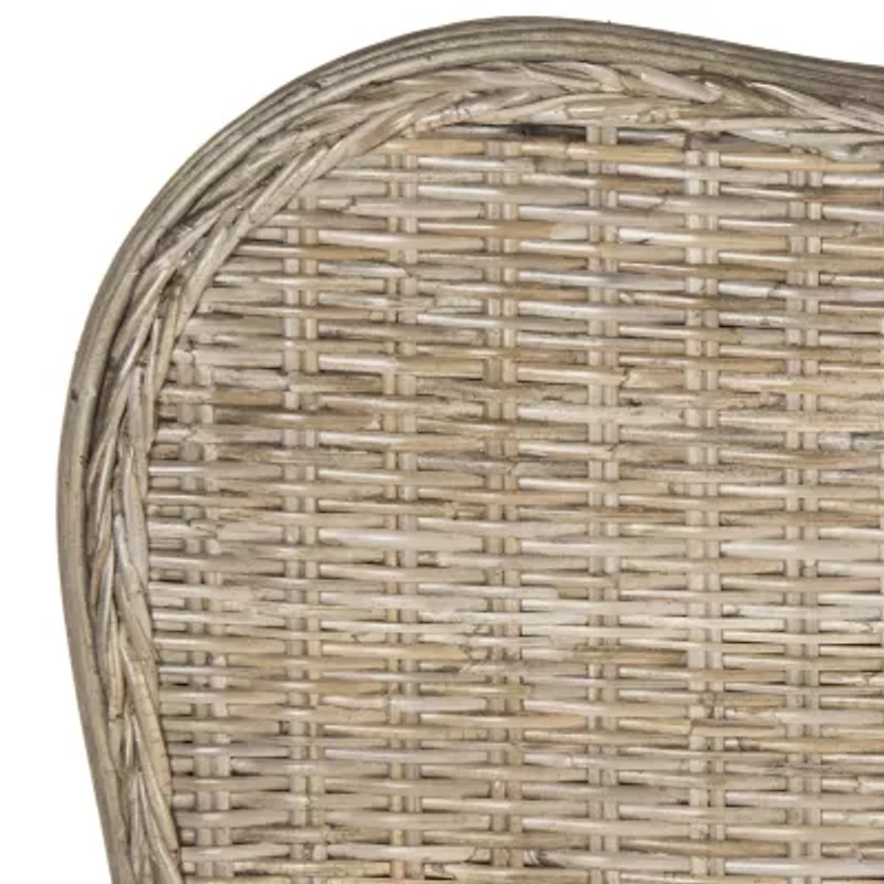 Imelda Upholstered Rattan Headboard