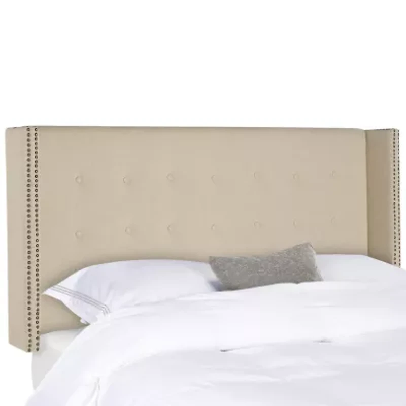 Keegan Linen Upholstered Headboard