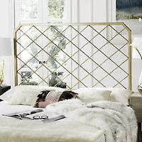 Stitch Metal Frame Headboard