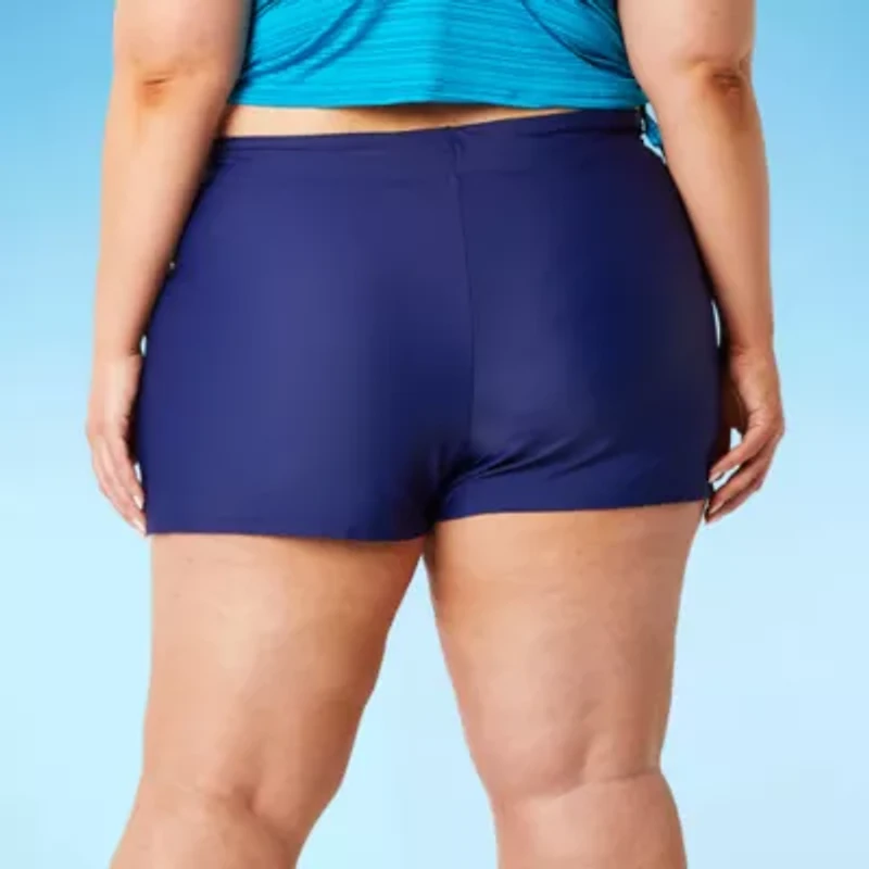 ZeroXposur Womens Plus Swim Shorts